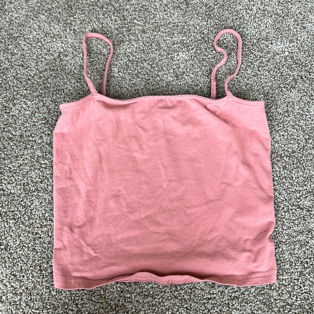 Pink H&M crop cami. Size S
